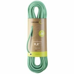Edelrid Hummingbird Eco Dry 9,2mm Touw - 50m - Icemint-citrus