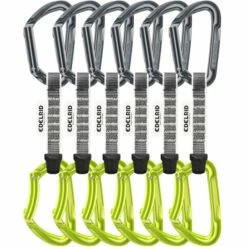 Edelrid Pure 10 Cm Quickdraw Set - Set Van 6 - Slate-oasis