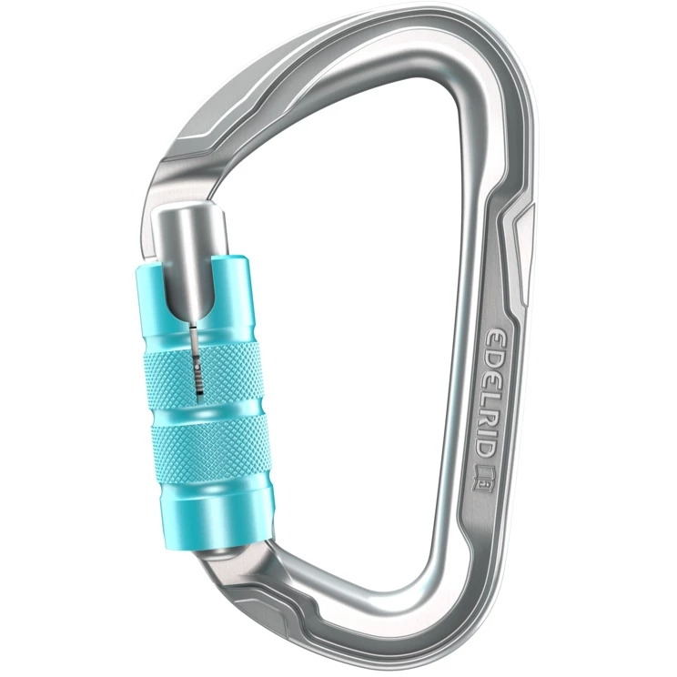Edelrid Pure Triple III - Karabijnhaak - Zilver