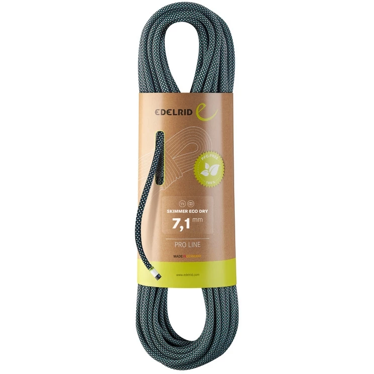 Edelrid Skimmer Eco Dry 7,1mm Touw - 70m - Night