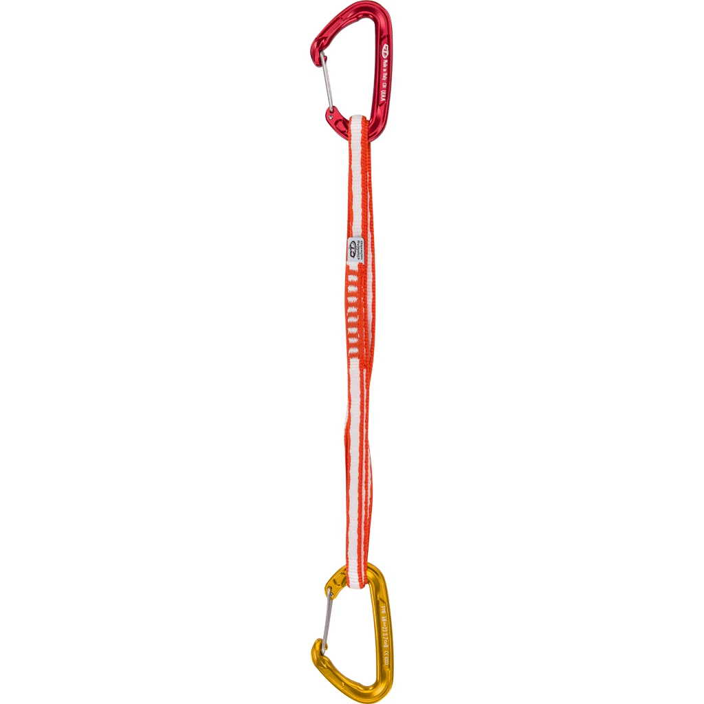 Climbing Technology Fly-Weight EVO Alpine Set DY Quickdraw - Red / Gold