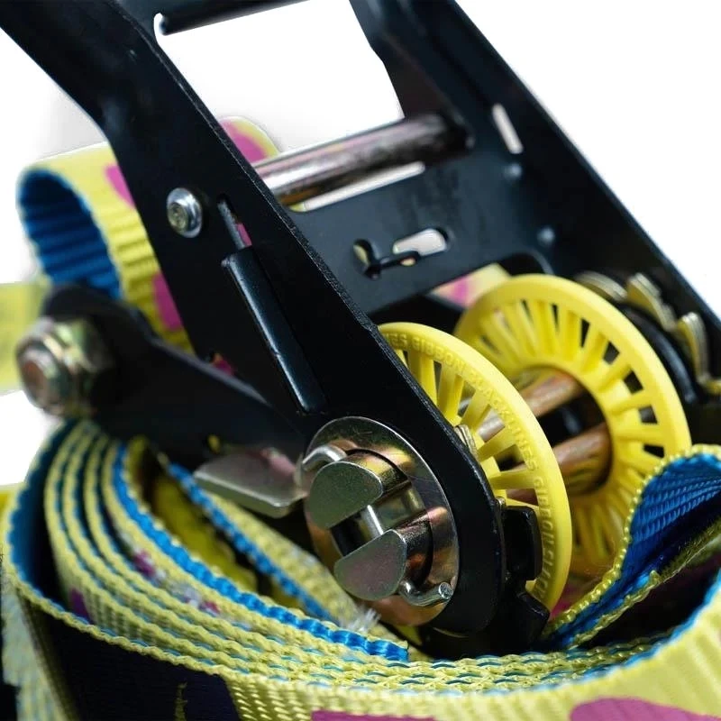 GIBBON Banana Lama Treewear Set Slackline - Blauw/geel - Afbeelding 3