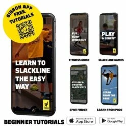 GIBBON Banana Lama Treewear Set XL Slackline - Blauw/geel 8 GIBBON Banana Lama Treewear Set XL Slackline - Blauw/geel -Edelrid Shop gibbon bananalama xl treewear set blue yellow 20224 07 1512092