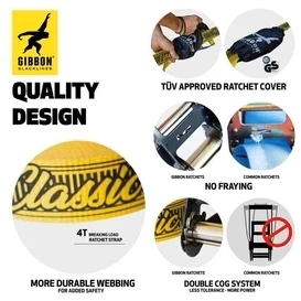 GIBBON Classic Line XL - 25m Slackline Set - Afbeelding 9