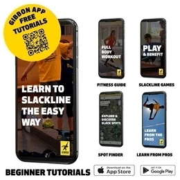 GIBBON Classic Line + Tree Protection - 15m Slackline Set - Afbeelding 10