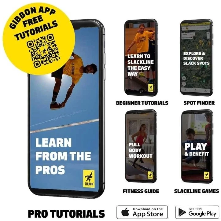 GIBBON Jibline XL Treewear - 25m Slackline Set - Afbeelding 5