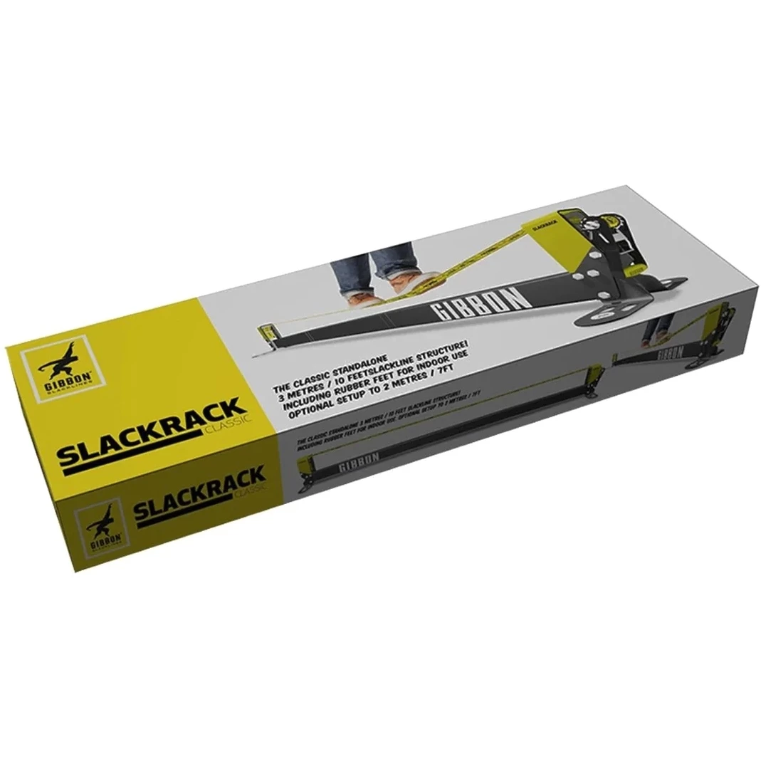 GIBBON Slackrack Classic 4.5m - Geel/zwart - Afbeelding 3