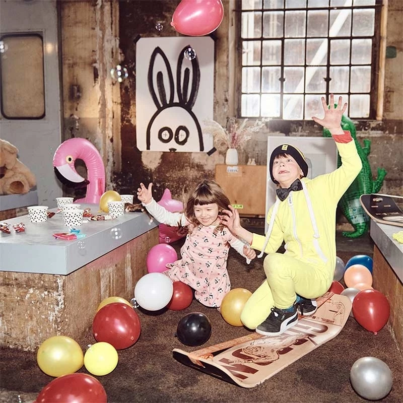 GIBBON Giboard Set Slacklineboard - Bonzo Classic - Geel - Afbeelding 4