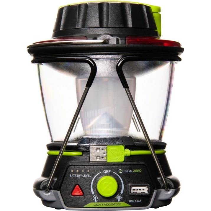 Goal Zero Lighthouse 600 Camping Lantaarn & USB Power Hub Goal Zero Lighthouse 600 Camping Lantaarn & USB Power Hub -Edelrid Shop goalzero lighthouse 600 lantern 1 961601