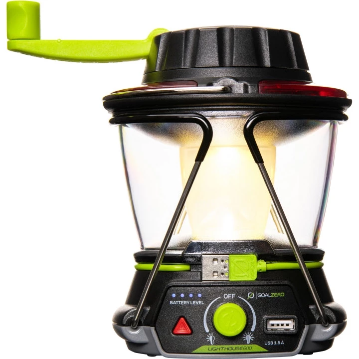 Goal Zero Lighthouse 600 Camping Lantaarn & USB Power Hub Goal Zero Lighthouse 600 Camping Lantaarn & USB Power Hub -Edelrid Shop goalzero lighthouse 600 lantern 10 961612