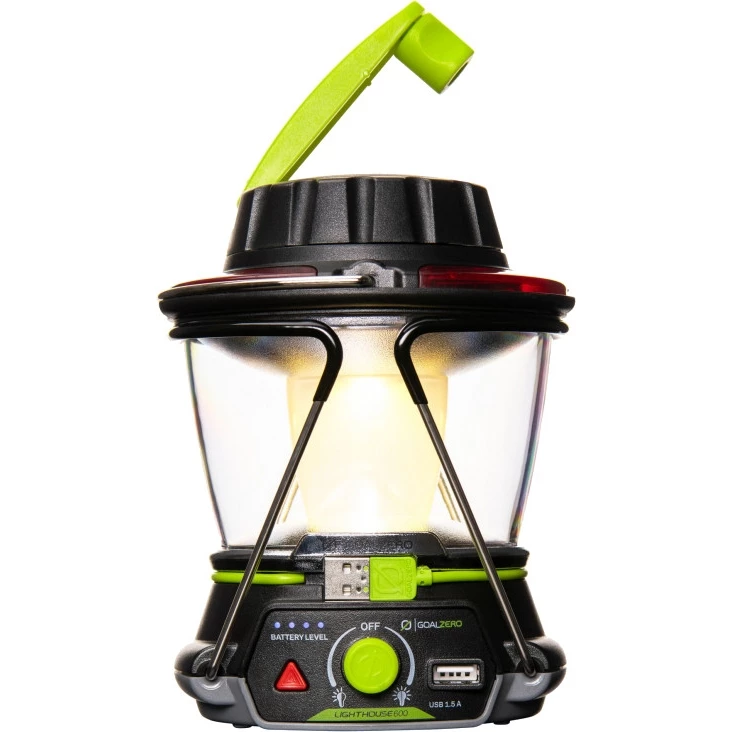 Goal Zero Lighthouse 600 Camping Lantaarn & USB Power Hub Goal Zero Lighthouse 600 Camping Lantaarn & USB Power Hub -Edelrid Shop goalzero lighthouse 600 lantern 11 961614