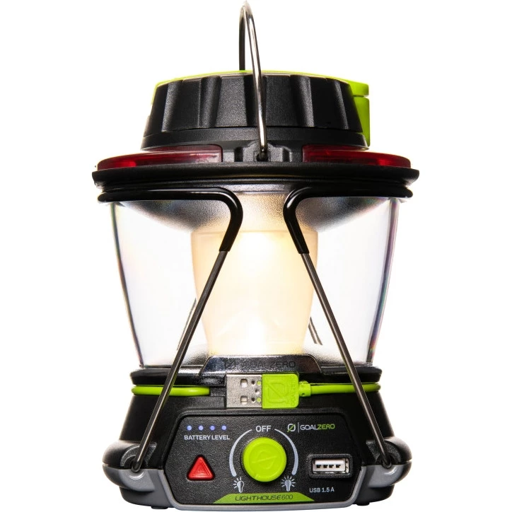Goal Zero Lighthouse 600 Camping Lantaarn & USB Power Hub Goal Zero Lighthouse 600 Camping Lantaarn & USB Power Hub -Edelrid Shop goalzero lighthouse 600 lantern 6 961606