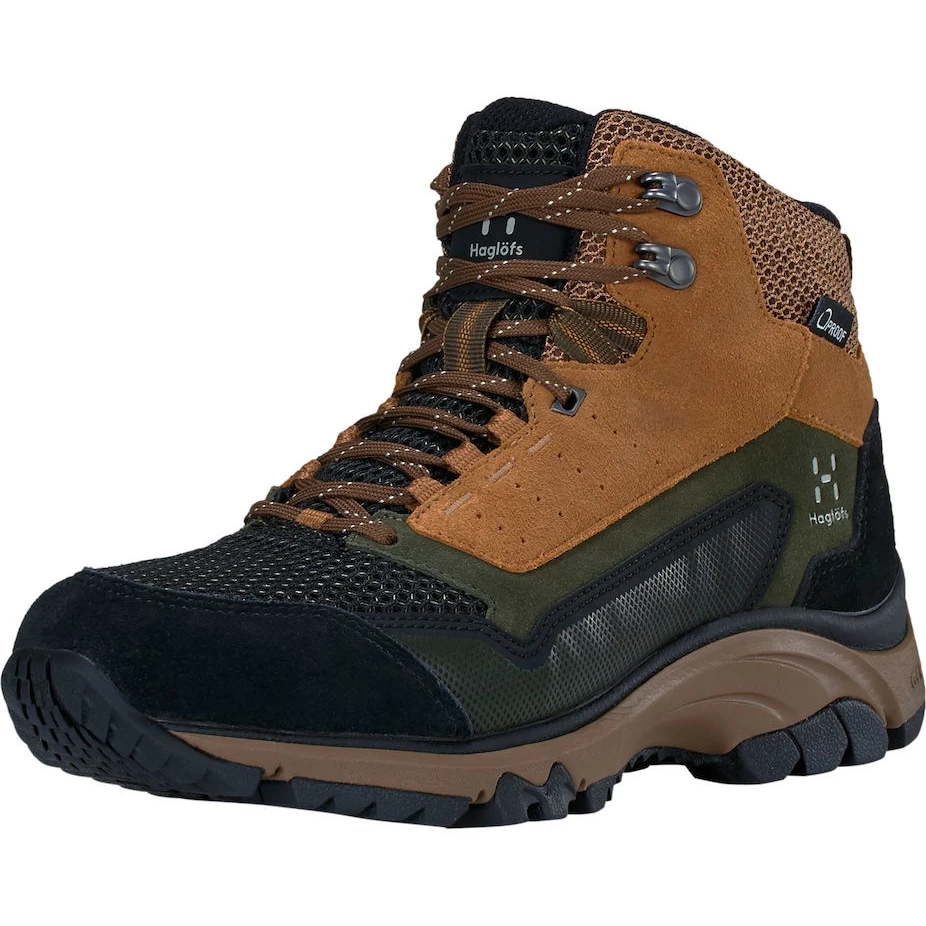 Haglöfs Skuta Mid Proof Eco Wandelschoenen Dames - Oak/deep Woods 47T - Afbeelding 3