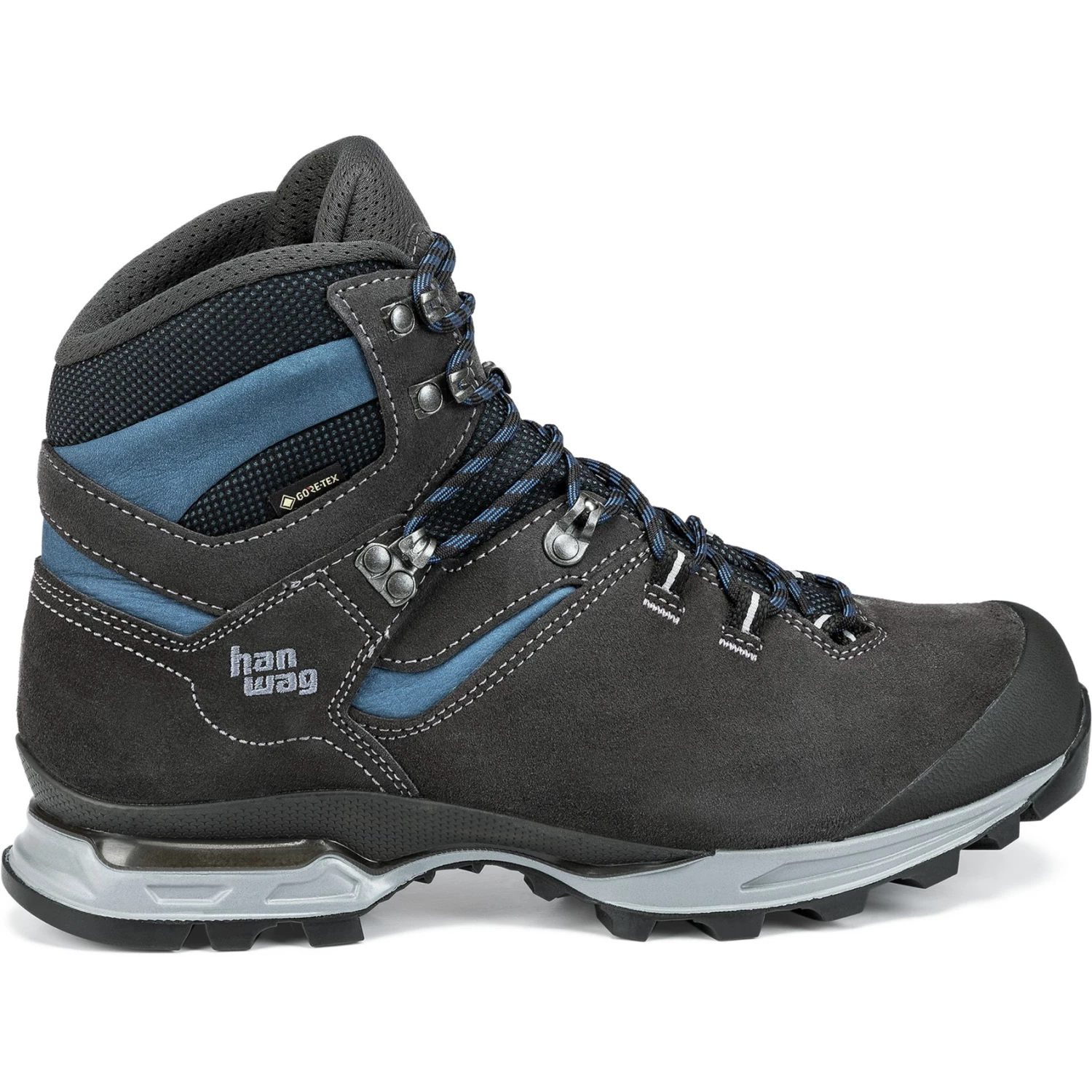Hanwag Tatra Light Wide GTX Wandelboots - Asphalt/Blue Hanwag Tatra Light Wide GTX Wandelboots - Asphalt/Blue -Edelrid Shop hanwag tatra light wide gtx trekking boots asphalt blue 6 1523317