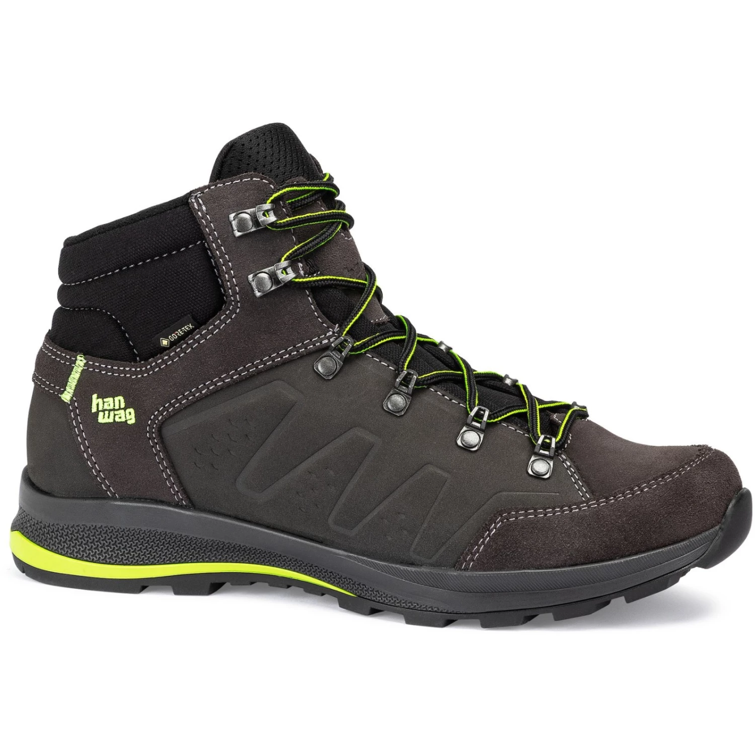 Hanwag Torsby GTX - Schoenen - Asphalt/Geel Hanwag Torsby GTX - Schoenen - Asphalt/Geel -Edelrid Shop hanwag torsby gtx asphalt yellow 1 1019505