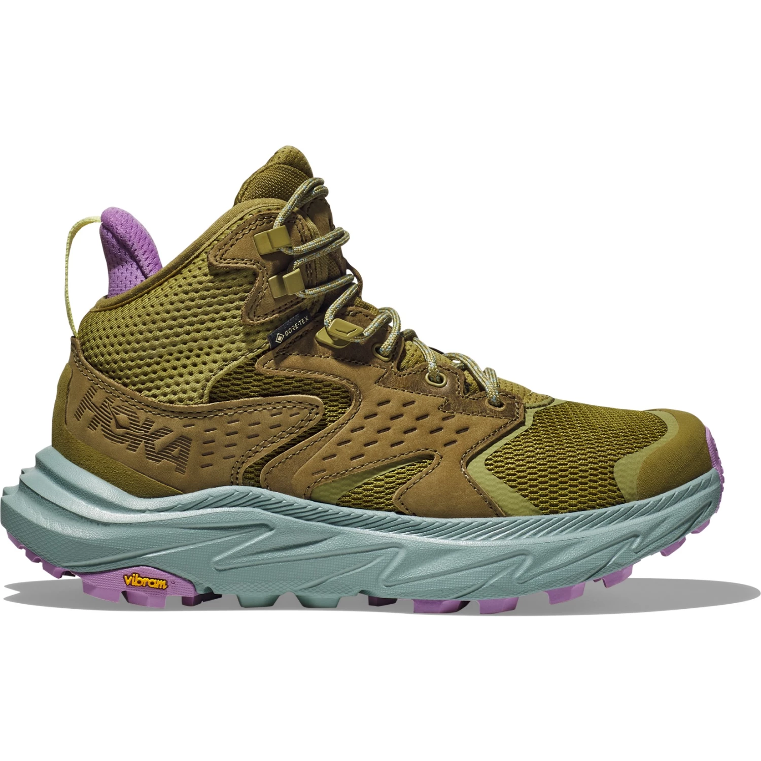 Hoka Anacapa 2 Mid GTX Wandelboots Dames - Green Moss / Agave - Afbeelding 3