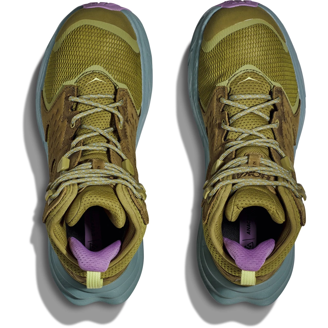 Hoka Anacapa 2 Mid GTX Wandelboots Dames - Green Moss / Agave - Afbeelding 7