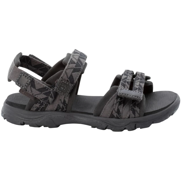 Jack Wolfskin 2 In 1 Kinderen Sandalen - Phantom / Grey - Afbeelding 3