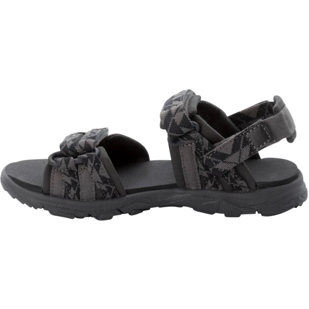 Jack Wolfskin 2 In 1 Kinderen Sandalen - Phantom / Grey - Afbeelding 4