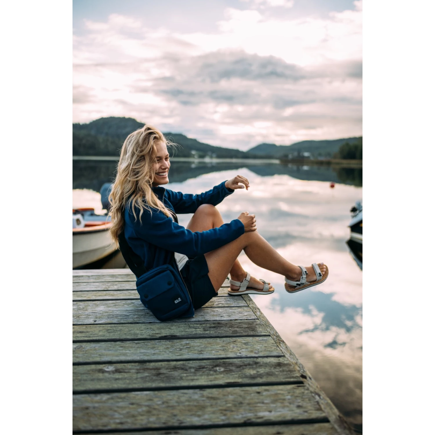 Jack Wolfskin Ecostride 2 Damessandalen - Natural / Cork - Afbeelding 9