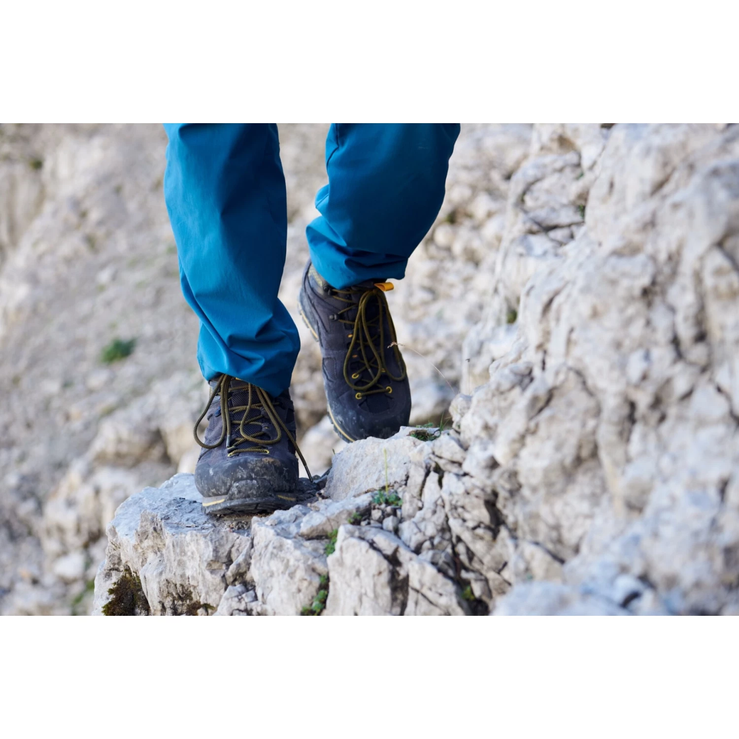 Jack Wolfskin Force Crest Texapore Mid Trekking Schoenen - Black / Burly Yellow XT - Afbeelding 8