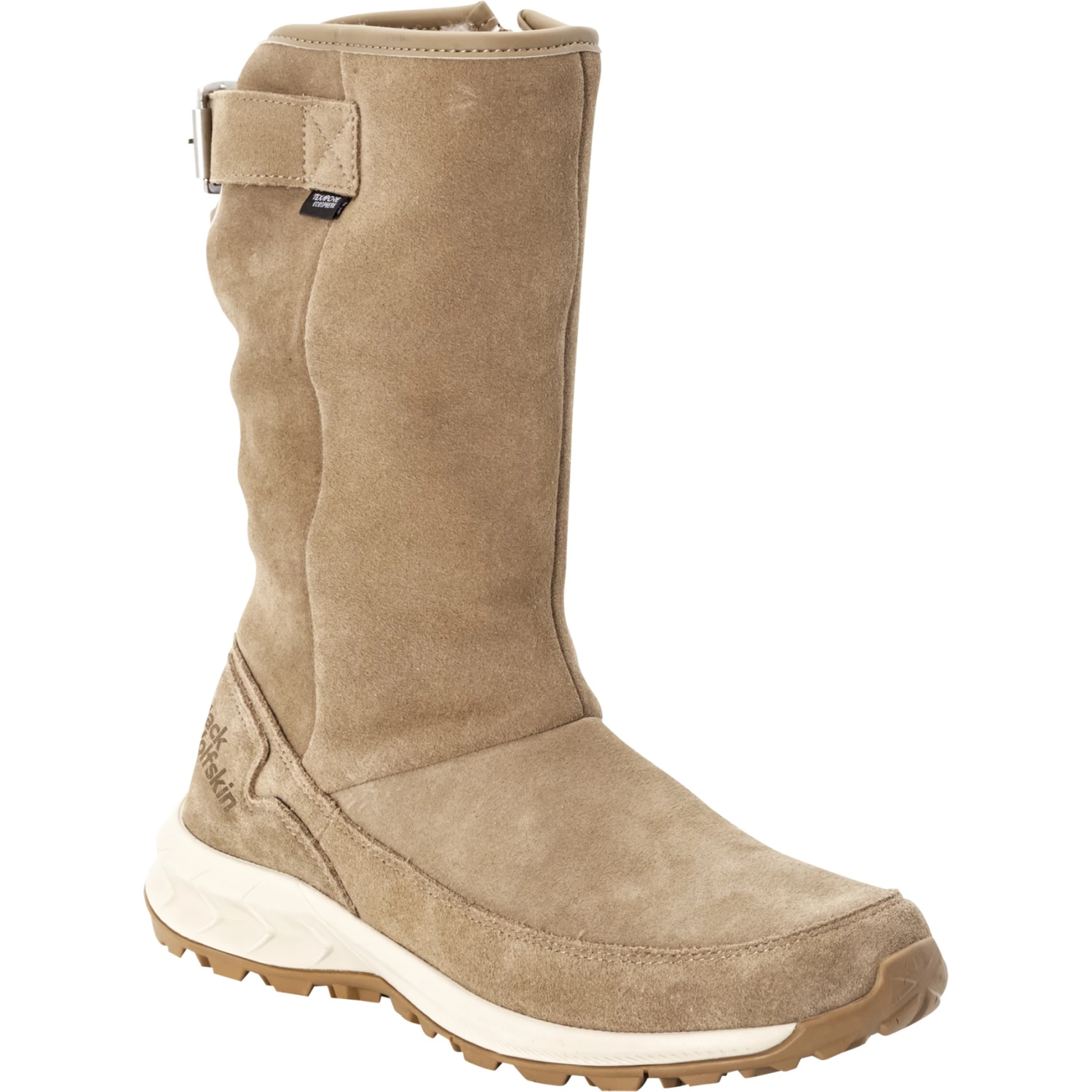 Jack Wolfskin Queenstown Texapore Boots H Dames Leren Laarzen - Cookie