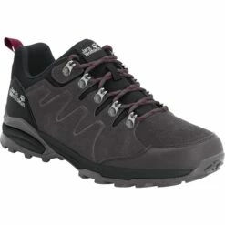 Jack Wolfskin Refugio Texapore Low Dames Wandelschoenen - Dark Steel / Purple