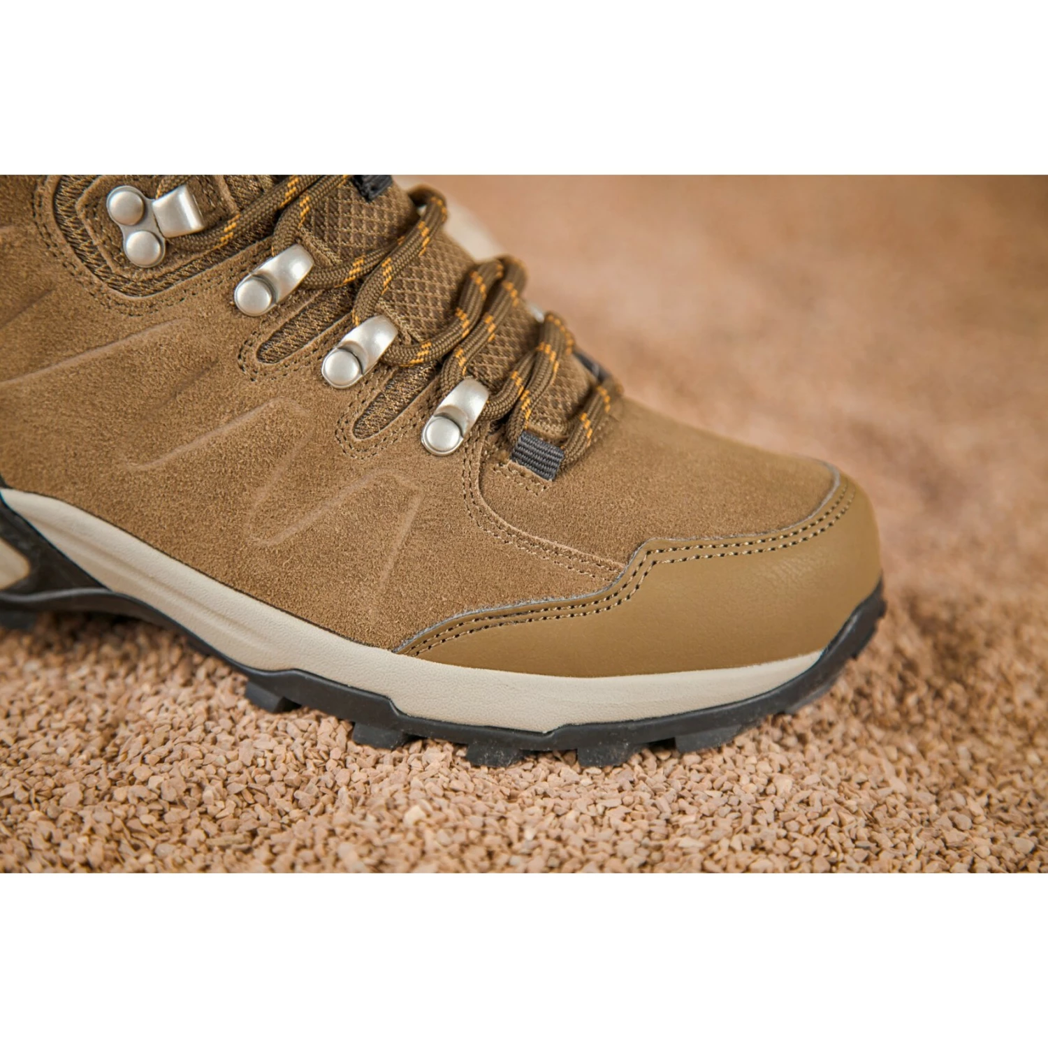 Jack Wolfskin Refugio Texapore Mid Dames Wandelboots - Brown / Apricot - Afbeelding 12