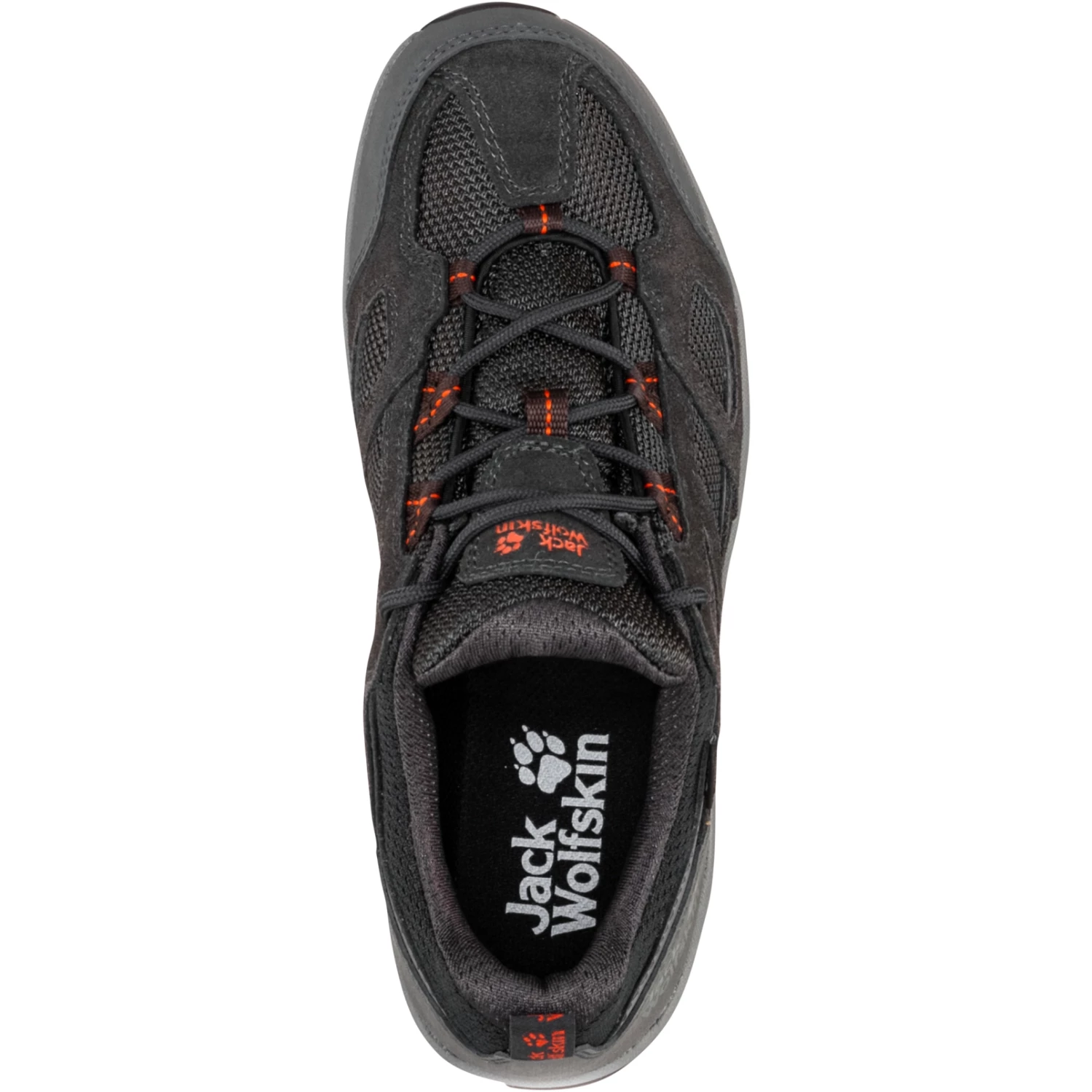 Jack Wolfskin Vojo 3 Texapore Low Heren Wandelschoenen - Grey / Orange - Afbeelding 5