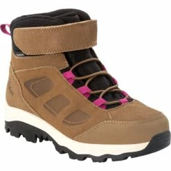 Jack Wolfskin Vojo LT Texapore Mid Kinder Wandelboots - Brown / Pink