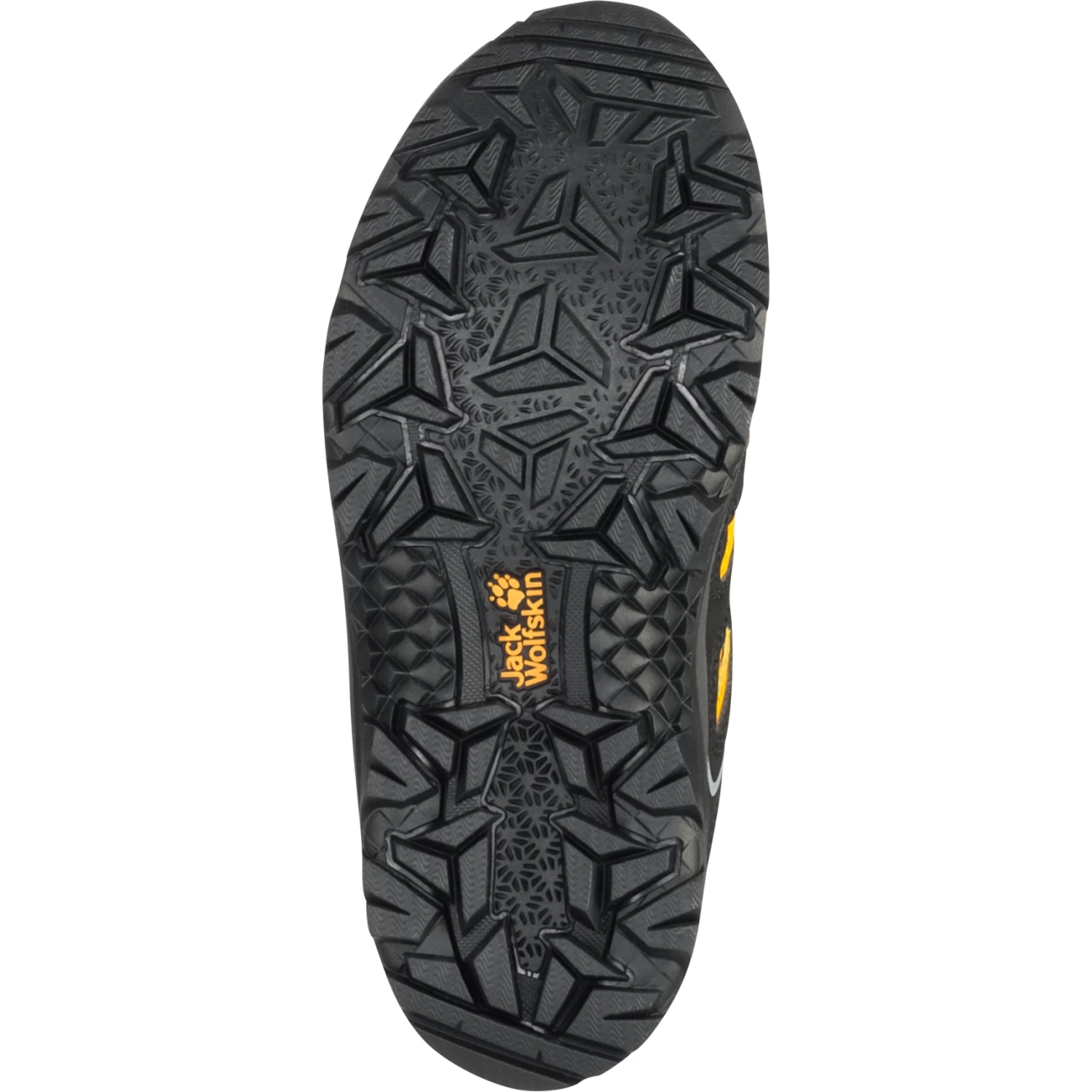 Jack Wolfskin Vojo Texapore Low Kinderen Wandelschoenen - Black / Burly Yellow - Afbeelding 5