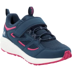 Jack Wolfskin Vojo Vent VC Hiking Shoes Kids - Blue / Pink