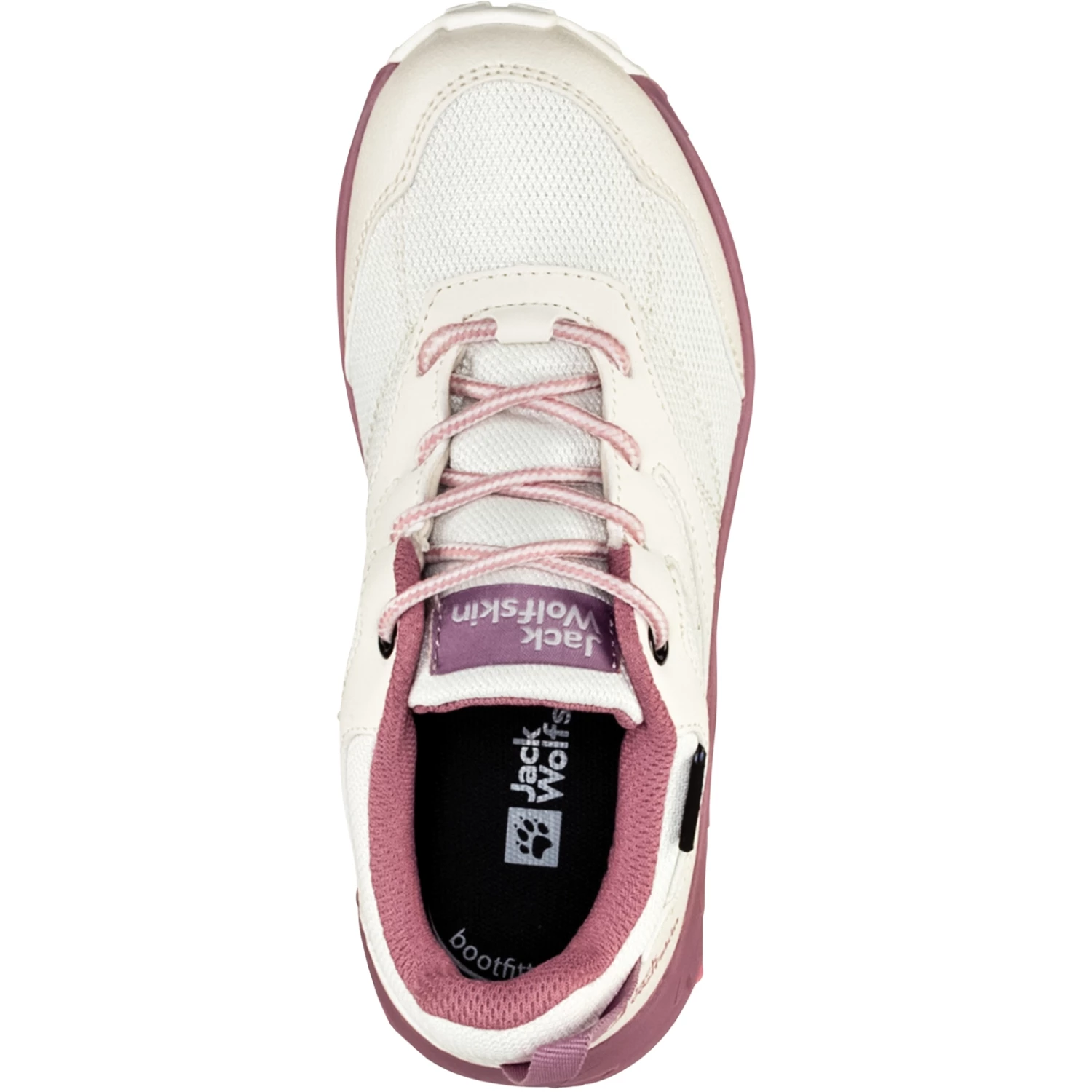 Jack Wolfskin Woodland Texapore Low Kinderen Wandelschoenen - Egret - Afbeelding 5