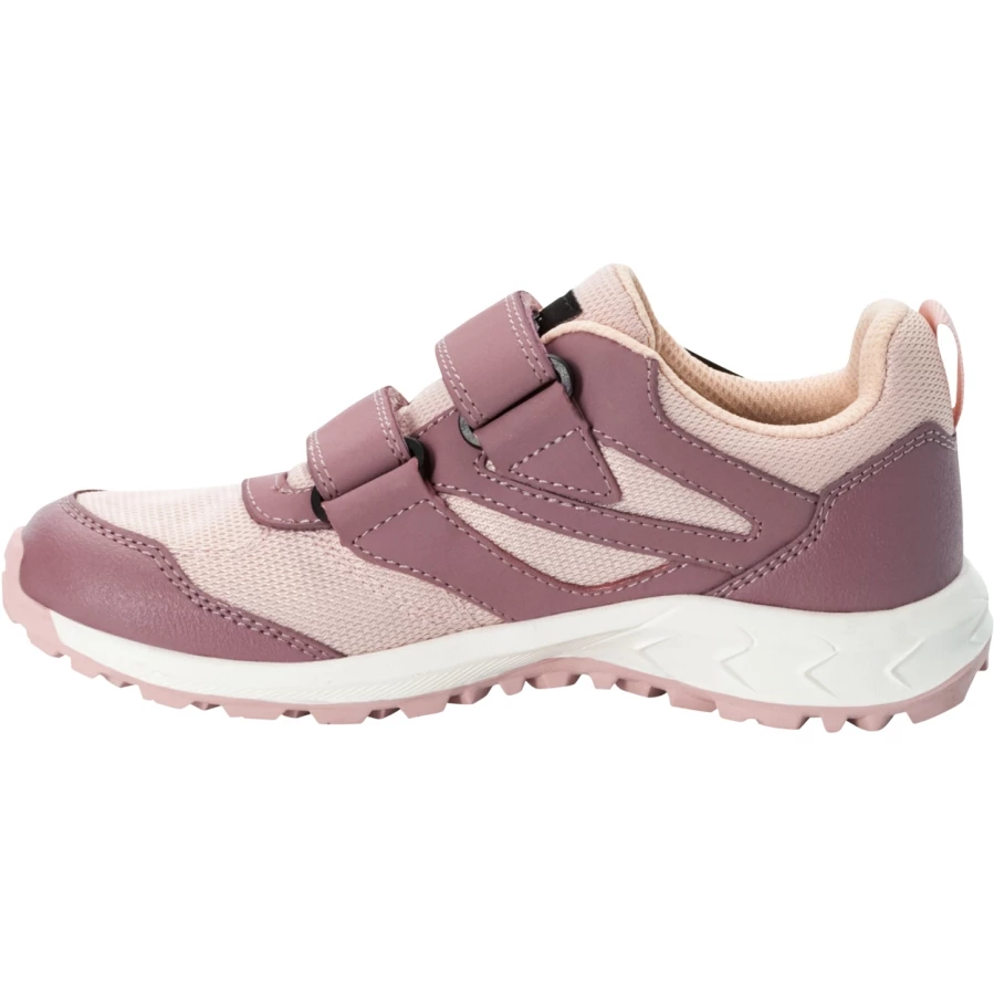 Jack Wolfskin Woodland Texapore Low VC Kinderen Wandelschoenen - Ash Mauve - Afbeelding 4
