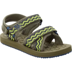 Jack Wolfskin Zulu VC Kinderen Sandalen - Green / Lime