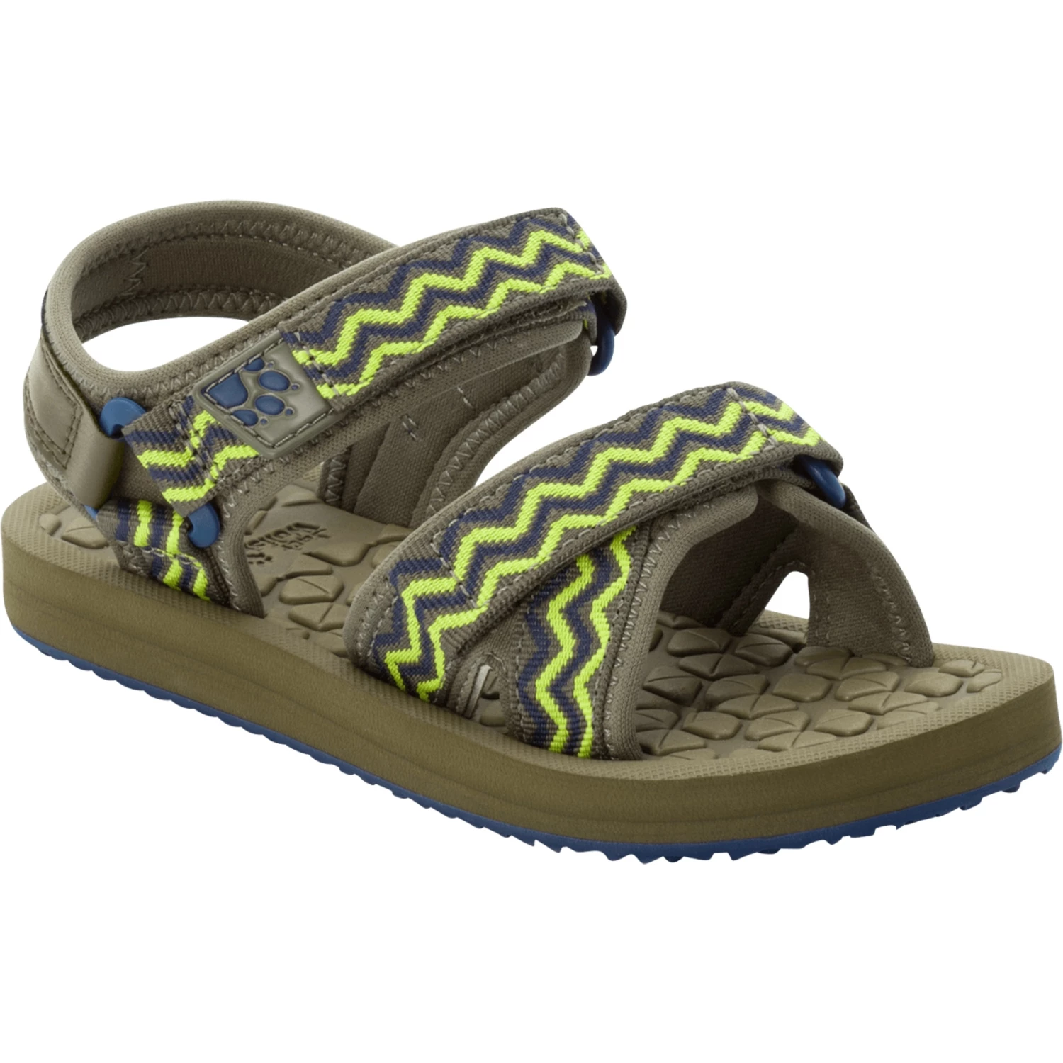 Jack Wolfskin Zulu VC Kinderen Sandalen - Green / Lime