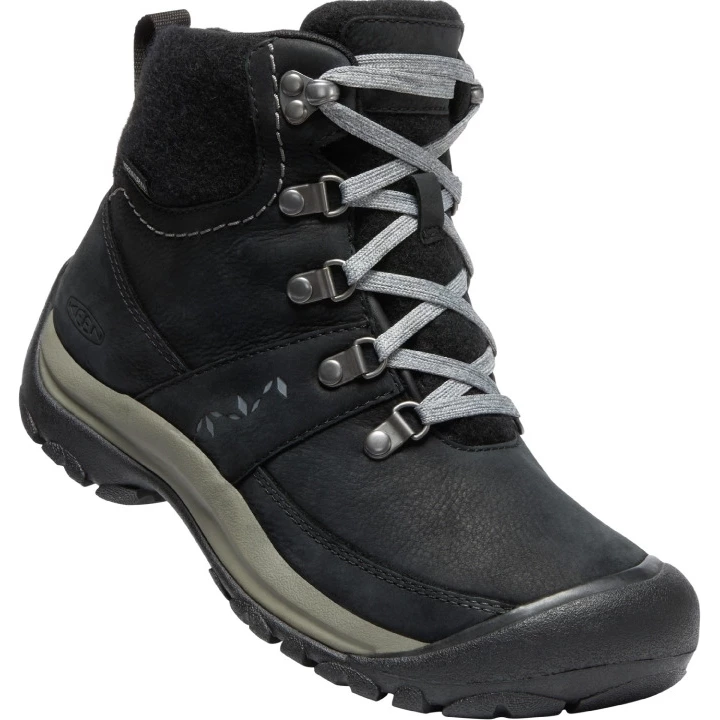 KEEN Kaci III Winter Mid Waterproof Women's Boots - Black / Steel Grey
