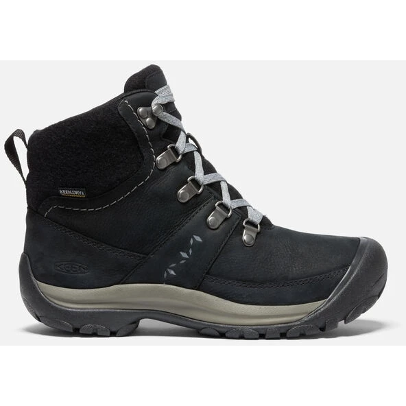 KEEN Kaci III Winter Mid Waterproof Women's Boots - Black / Steel Grey - Afbeelding 3