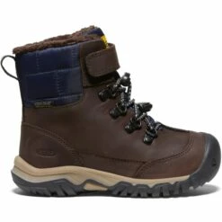 KEEN Kanibou Waterproof Kinder Winterlaarzen - Java / Naval Academy (Schoenmaat 29-31)