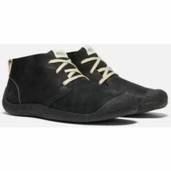KEEN Mosey Chukka Leather Men's Shoes - Black / Black 2 KEEN Mosey Chukka Leather Men's Shoes - Black / Black -Edelrid Shop keen mosey chukka leather men shoes 1026461 03 1281460