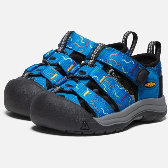KEEN Newport H2 Kinder Sandalen - Austern/Black (Schoenmat 19-24) - Afbeelding 3