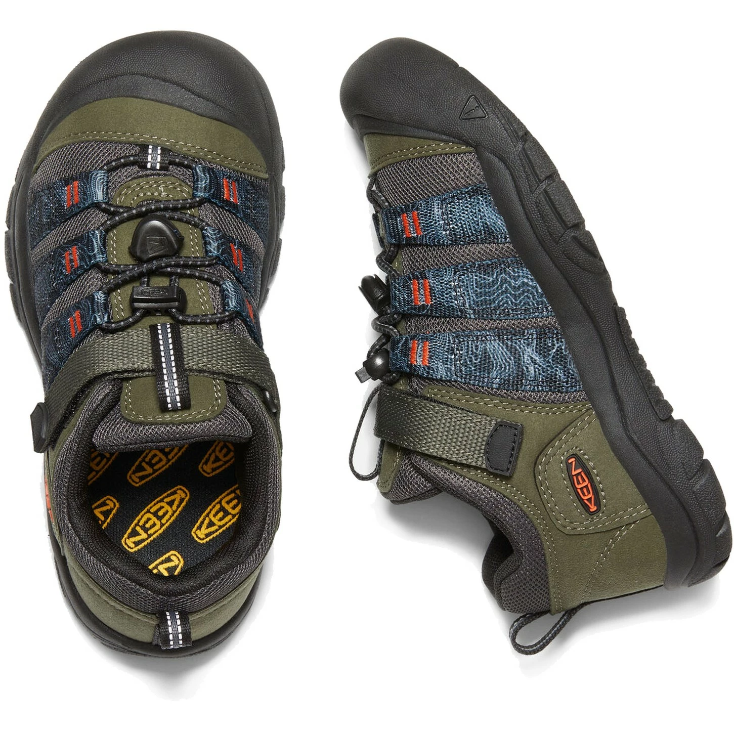 KEEN Newport H2SHO Kids Shoes - Forest Night / Magnet (Size 32-39) - Afbeelding 3