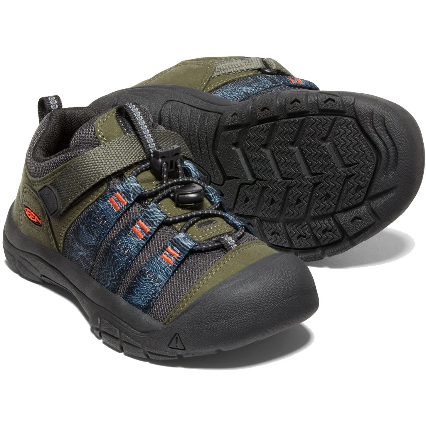 KEEN Newport H2SHO Kids Shoes - Forest Night / Magnet (Size 32-39) - Afbeelding 2