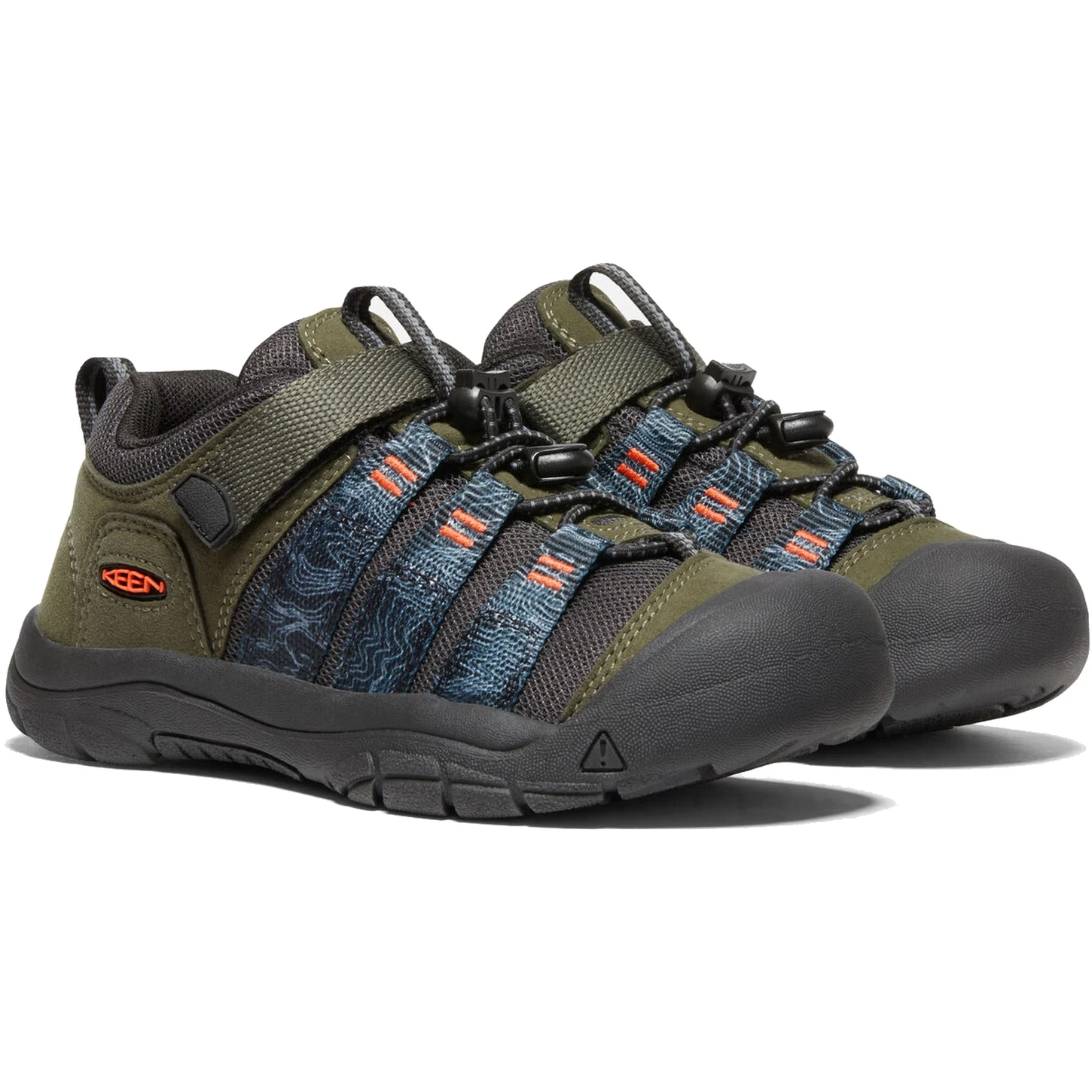 KEEN Newport H2SHO Kids Shoes - Forest Night / Magnet (Size 32-39) - Afbeelding 5