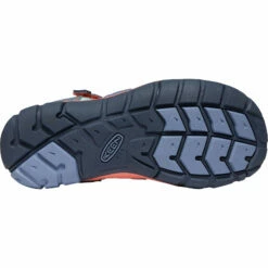 KEEN Seacamp II CNX Youth Sandal - Flint Stone / Ocean Wave -Edelrid Shop keen seacamp ii cnx y flint stone ocean wave 1022990 3 818999