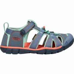 KEEN Seacamp II CNX Youth Sandal - Flint Stone / Ocean Wave