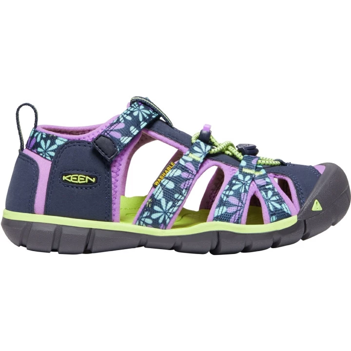 KEEN Seacamp II CNX Youth Sandals - Black Iris/african Violet - Afbeelding 2