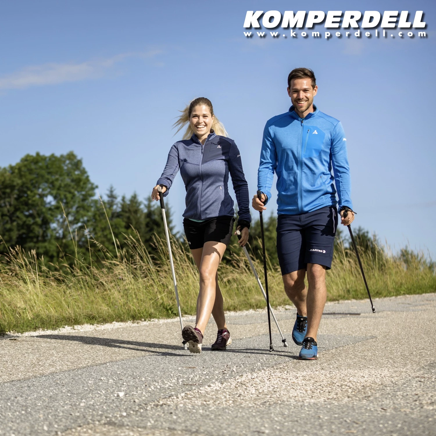 Komperdell Bayamo Vario Carbon Nordic Walking Stokken (Paar) - Bamboo - Afbeelding 5