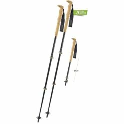 Komperdell Carbon C3 Cloud Compact Trekkingstokken (Paar) - Black/titan