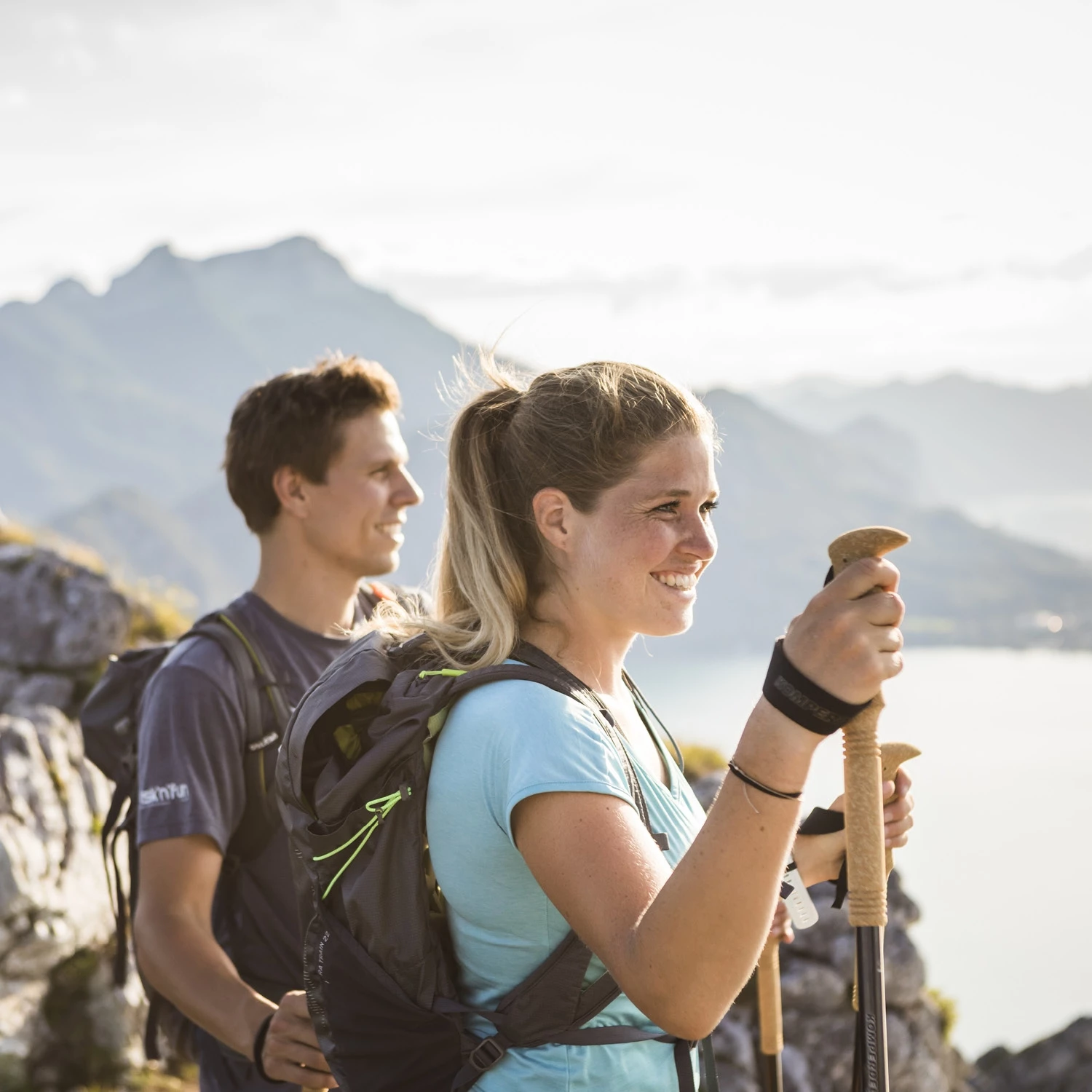 Komperdell Carbon C3 Cloud Compact Trekkingstokken (Paar) - Black/titan - Afbeelding 3